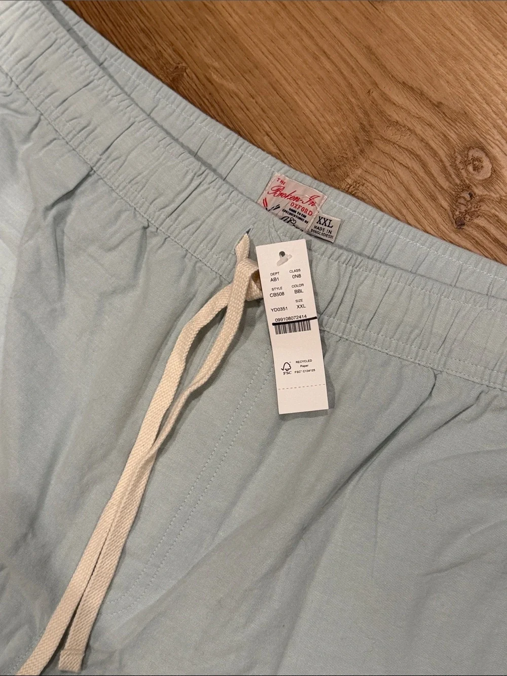 J Crew 7'' lounge short in Broken-in oxford cloth